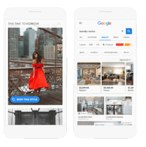 Imágenes comparables google shopping